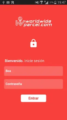 WorldWideParcel android App screenshot 2